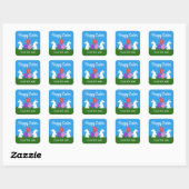 Osterhase #2-2 Stickers (Blatt)