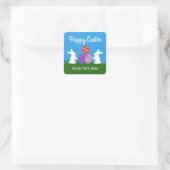 Osterhase #2-2 Stickers (Tasche)