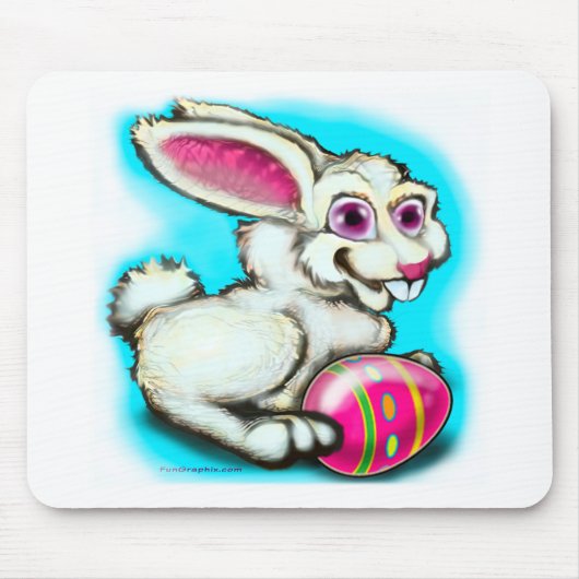 Osterhase 2 mousepad (Vorne)