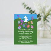 Osterhase #3 Einladung Postkarte (Stehend Vorderseite)