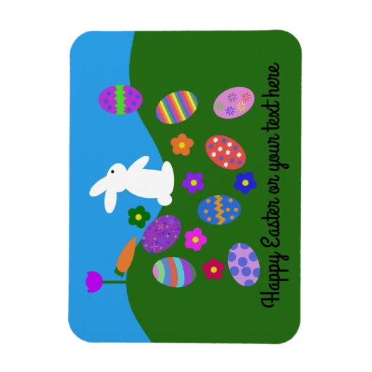 Osterhase #3 Magnet (Vertikal)