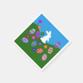 Osterhase #3 Napkins Serviette (Ecke)