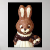 Osterhase 3D-Poster Poster (Vorne)