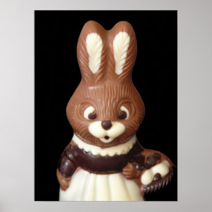 Osterhase 3D-Poster Poster