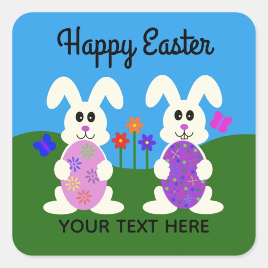Osterhase #5-2 Stickers (Vorderseite)