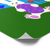 Osterhase #6 Poster (Ecke)