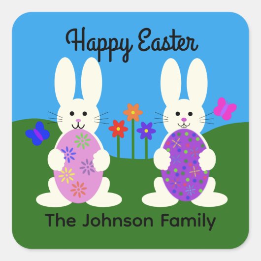 Osterhase #7 Stickers (Vorderseite)