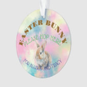 Osterhase - Akrylorische Ornamente (Vorderseite)