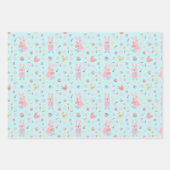 Osterhase auf dem Bauernhof Geschenkpapier Set (Vorderseite 3)