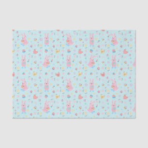 Osterhase auf dem Bauernhof Seidenpapier