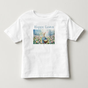 Osterhase auf einer Wiese Kleinkind T-shirt