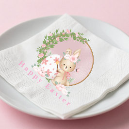Osterhase auf Garten-Papier-Serviette Serviette