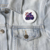 Osterhase auf Monster Truck Button (Beispiel)