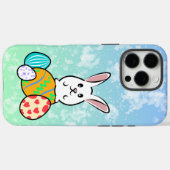 Osterhase auf Ostereiern Case-Mate iPhone Hülle (Rückseite (Horizontal))