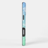 Osterhase auf Ostereiern iPhone Hülle (Rechte Seite)