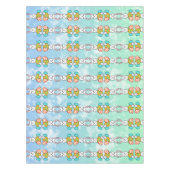 Osterhase auf Ostereiern Tischdecke (Vorderseite)