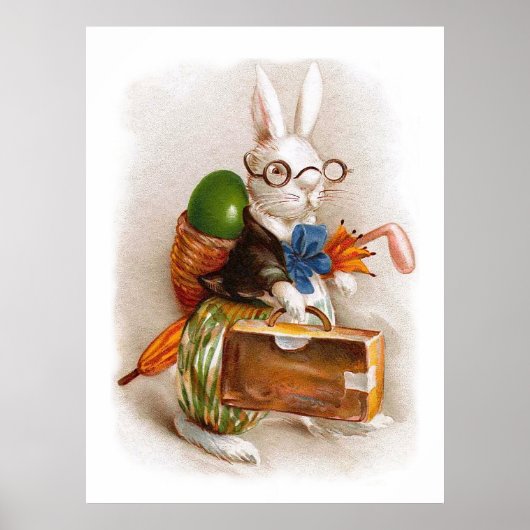 Osterhase auf Tour Poster (Vorne)