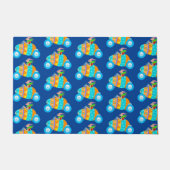 Osterhase auf Urlaub Fußmatte (Vorderseite)