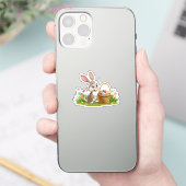 Osterhase Aufkleber (Telefon)