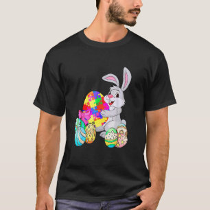 Osterhase Autismus Mama Frohen Muttertag Autismus  T-Shirt
