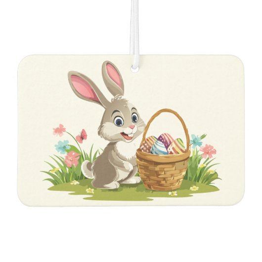 Osterhase Autolufterfrischer (Vorderseite)
