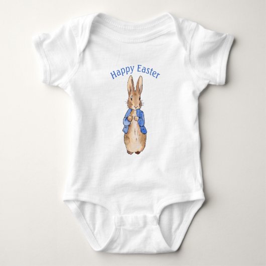 Osterhase Baby Strampler (Vorderseite)