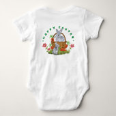 Osterhase Baby Strampler (Rückseite)