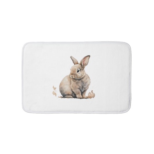 Osterhase Badematte (Vorderseite)