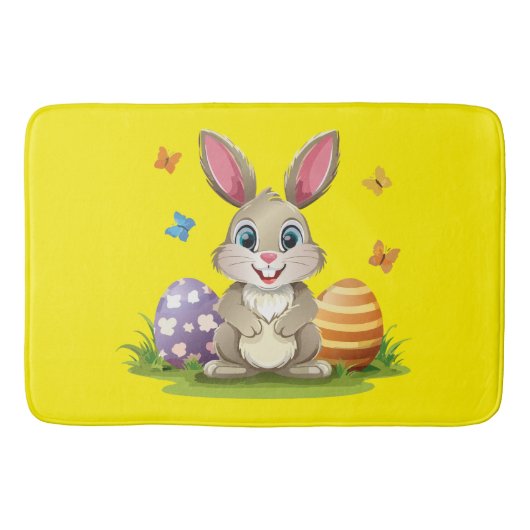 Osterhase Badematte (Vorderseite)