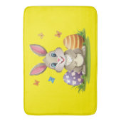 Osterhase Badematte (Vorderseite Vertikal)