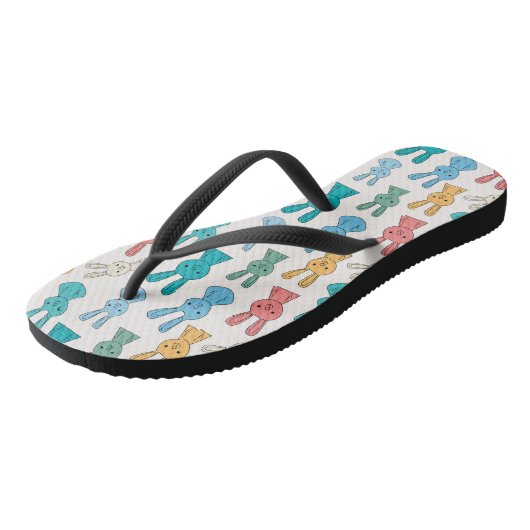 Osterhase Badesandalen (Schrägansicht)