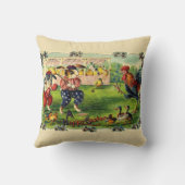 Osterhase Baseball-Kissen Kissen (Rückseite)