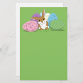 Osterhase Briefpapier (Vorne/Hinten)