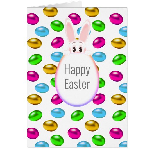 Osterhase & bunte Eier (Vorne)