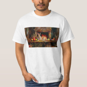 Osterhase Bunte Ostereier T-Shirt