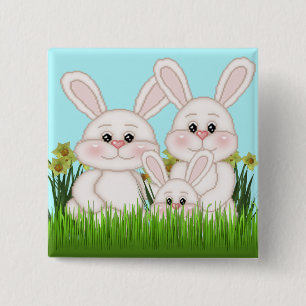 Osterhase Button
