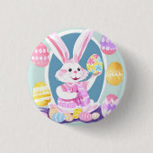 Osterhase Button (Vorderseite)