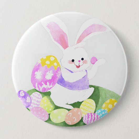 Osterhase Button (Vorderseite)