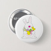Osterhase Button (Vorne & Hinten)