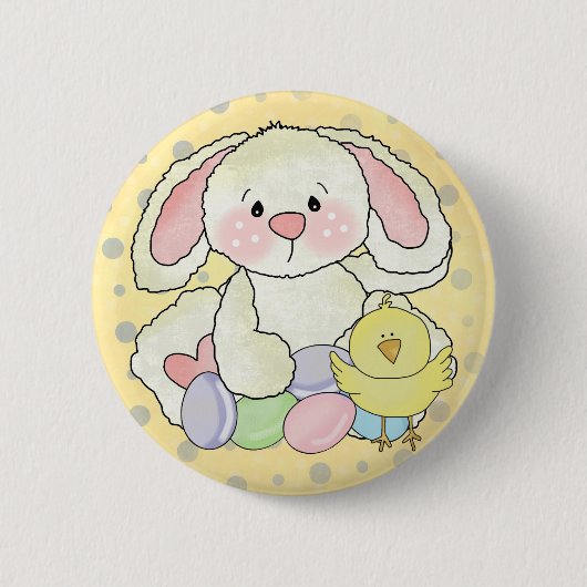 Osterhase Button (Vorderseite)