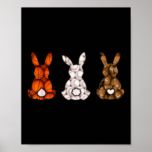 Osterhase Bysketbyll Bysebyll Footbyll Sport R Poster