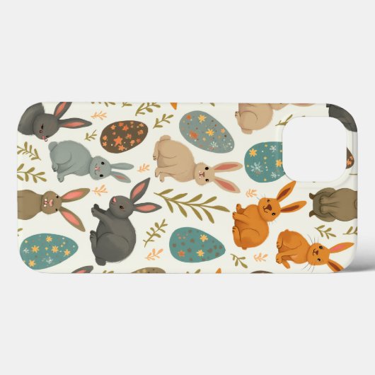 Osterhase Case-Mate iPhone Hülle (Rückseite (Horizontal))