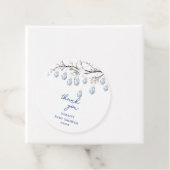 Osterhase Chinoiserie Babydusche Geschenkanhänger (Beispiel)