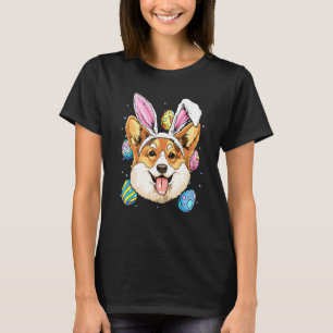 Osterhase Corgi Hund Kinder Männer Frauen T-Shirt