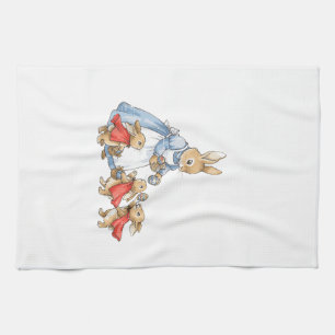 Osterhase Cottagecore Vintage Hase Frauen Mädchen Geschirrtuch