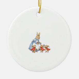 Osterhase Cottagecore Vintage Hase Frauen Mädchen Keramik Ornament