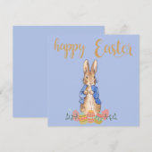 Osterhase Dankeskarte (Vorne/Hinten)