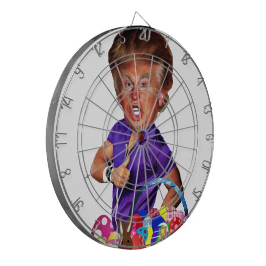 Osterhase Dartscheibe (Vorderseite Links)