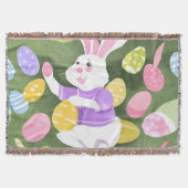 Osterhase Decke (Vorderseite)