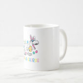 Osterhase Dinosaurier Ei A Saurus TRex Kinder Jung Kaffeetasse (VorderseiteRechts)